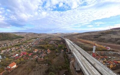 Șoferii ar putea primi 30,6 km noi pe Autostrada Transilvania în 2026, dar mai sunt de terminat două viaducte