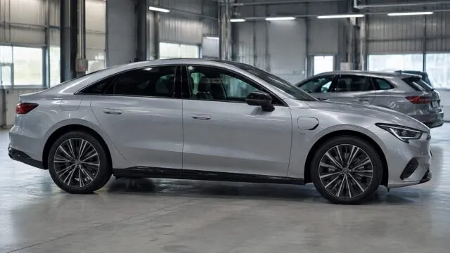 Mercedes-Benz a ciocnit lateral două CLA la 56 km/h pentru a verifica protecția ocupanților și a bateriei